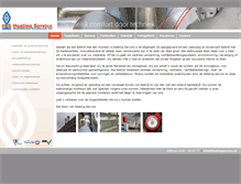 Tablet Screenshot of heatingservice.nl